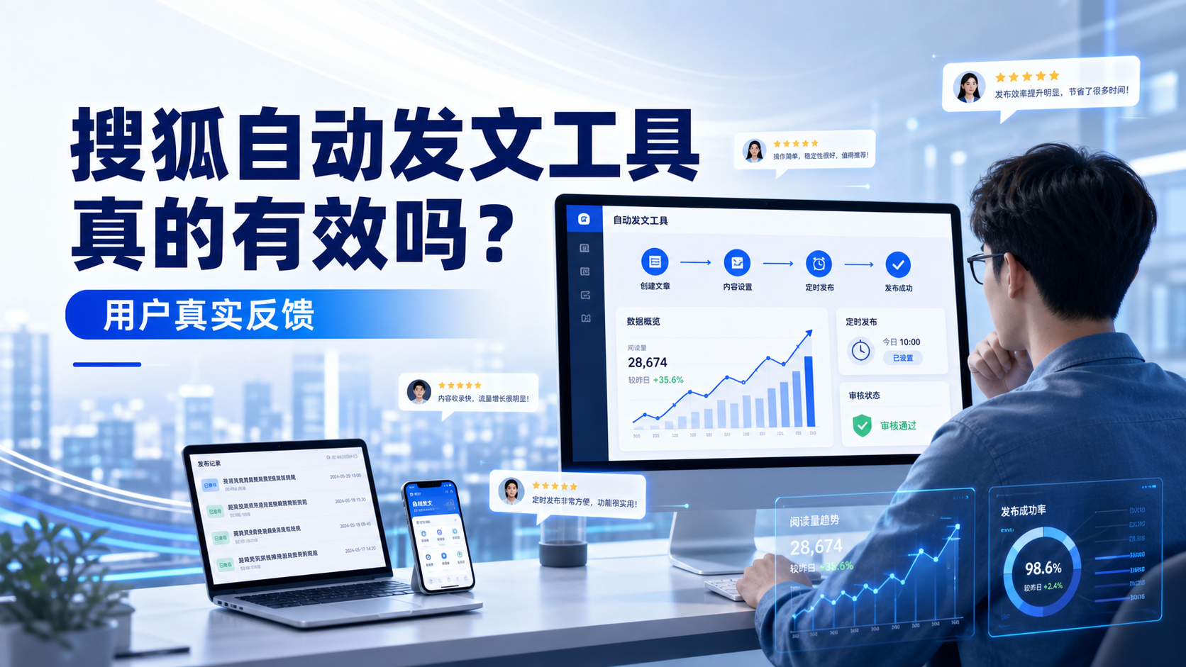 搜狐自动发文工具真的有效吗？定西用户的真实反馈